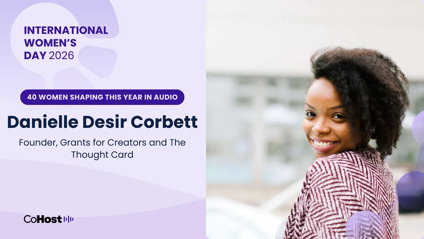 Danielle Desir Corbett, founder of Grants for Creators and The Thought Card.