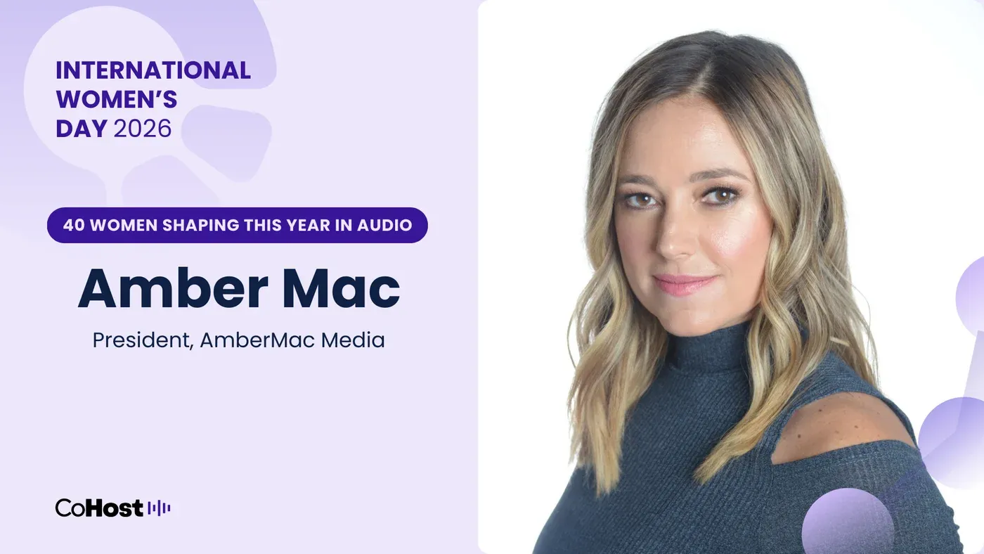 Amber Mac, president of AmberMac Media.