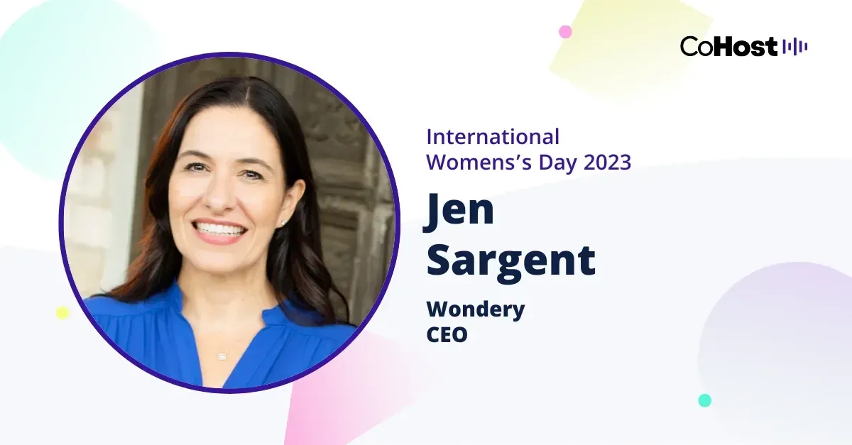 Jen Sargent, CEO of Wondery.