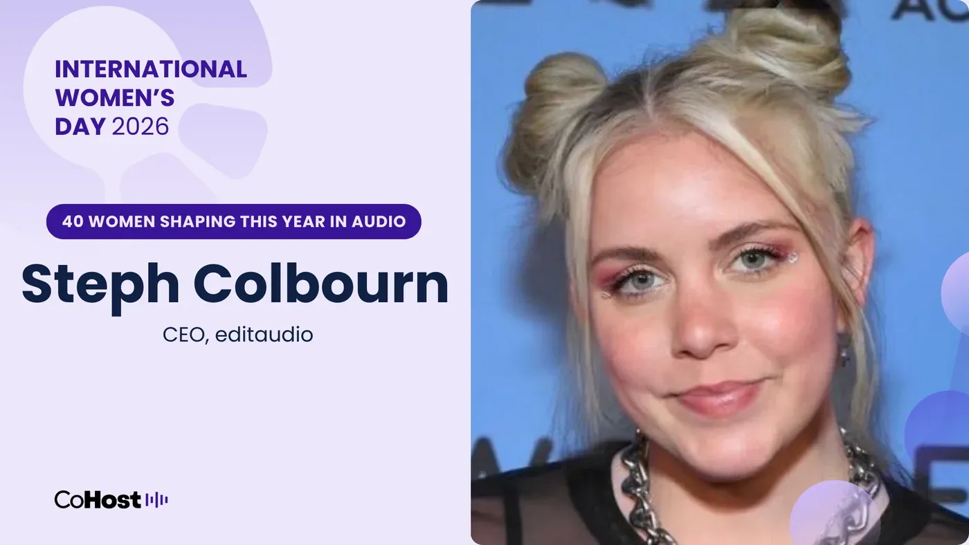Steph Colbourn, CEO of editaudio.