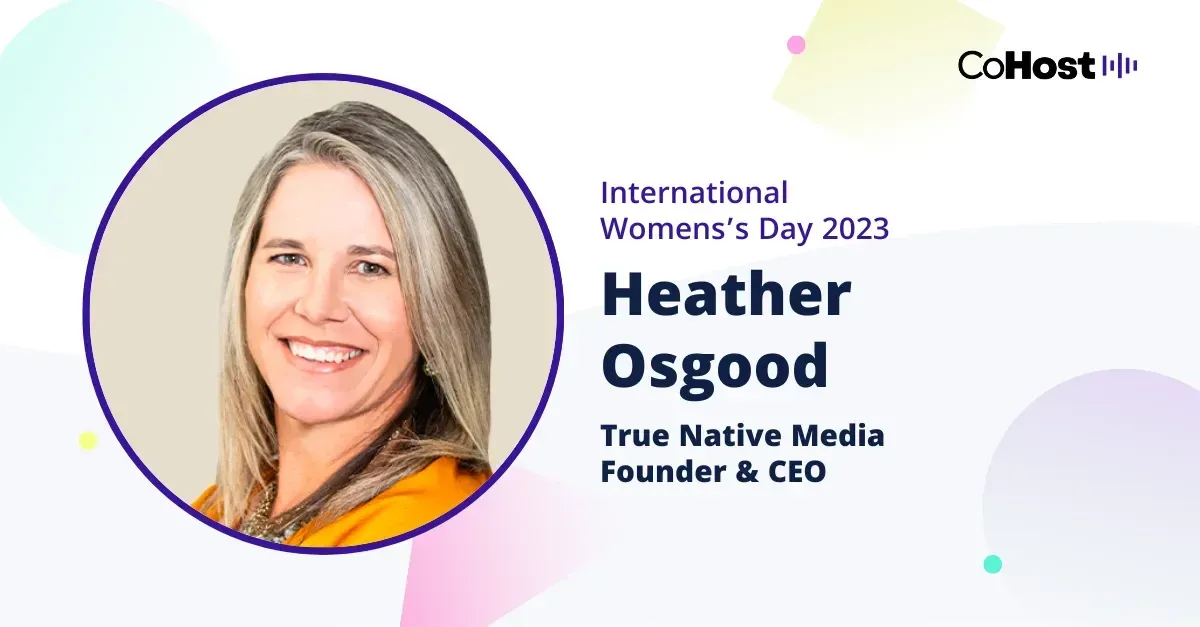 Heather Osgood, founder and CEO of True Native Media.